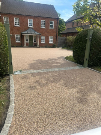 wentworth landscaping gravel driveway period property