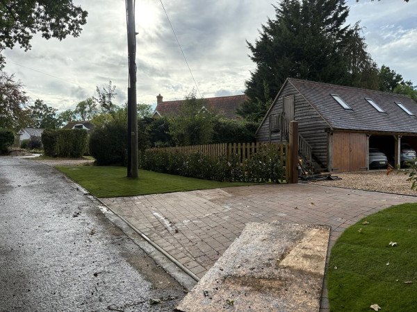 wentworth landscaping block paving path gravel driveway