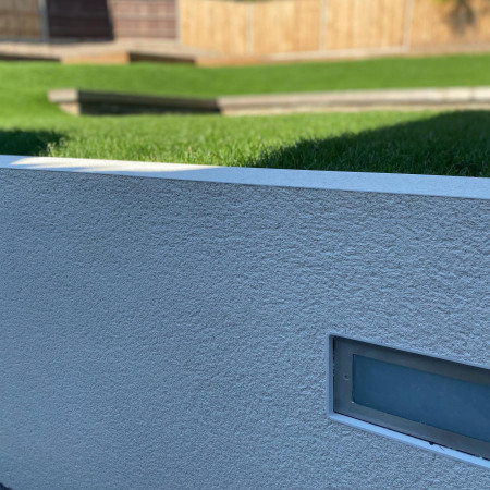 wentworth landscaping rendered retaining wall light fitting