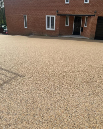 wentworth landscaping resin bound driveway terrace house