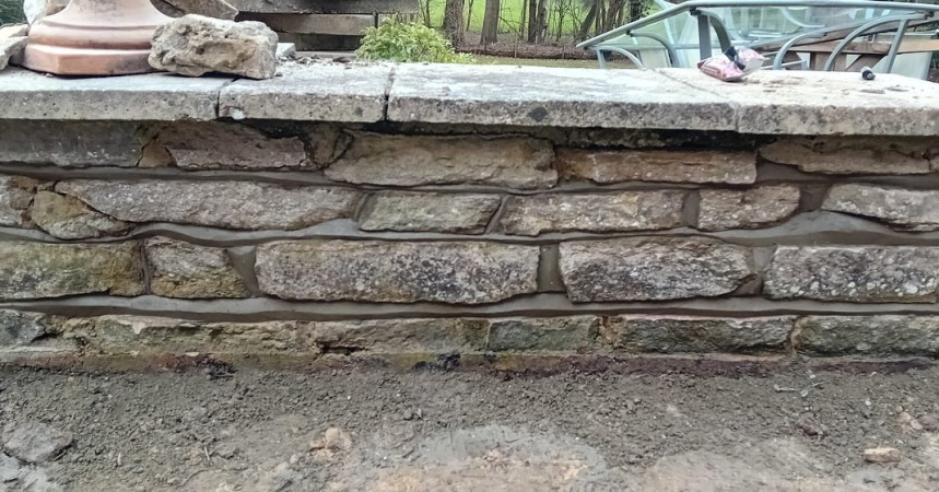 wentworth landscaping stone wall repointing restoration