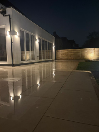 wentworth landscaping patio garden lighting