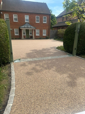 wentworth landscaping resin bound driveway period property
